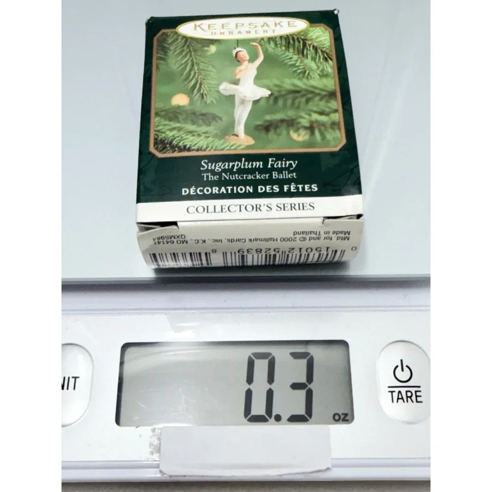 Hallmark Keepsake Sugarplum Fairy Nutcracker Ballet Miniature Ornament 2000